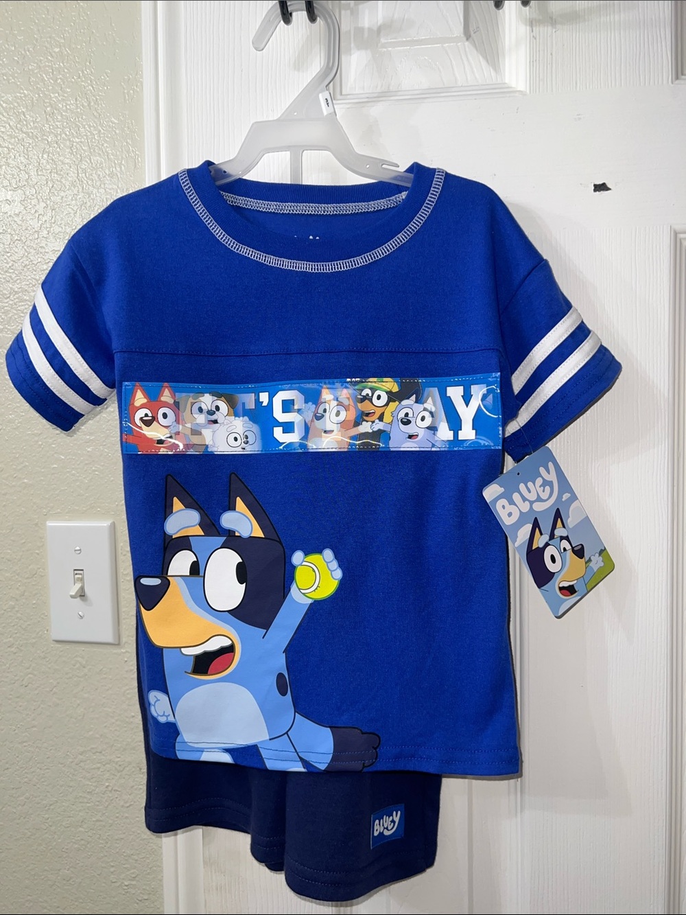 Lucy Blue 'Bluey' Graphic Short Sleeve Tee